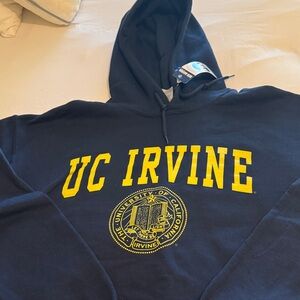 Agenda Navy and Yellow UC Irvine Sweater